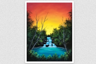 Paint Nite: Sunset Lagoon